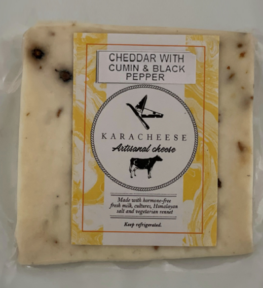 Cheddar with Black Pepper and Cumin