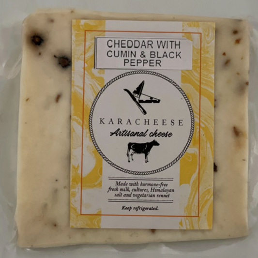Cheddar with Black Pepper and Cumin