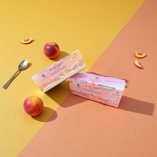 Peach Greek Yogurt