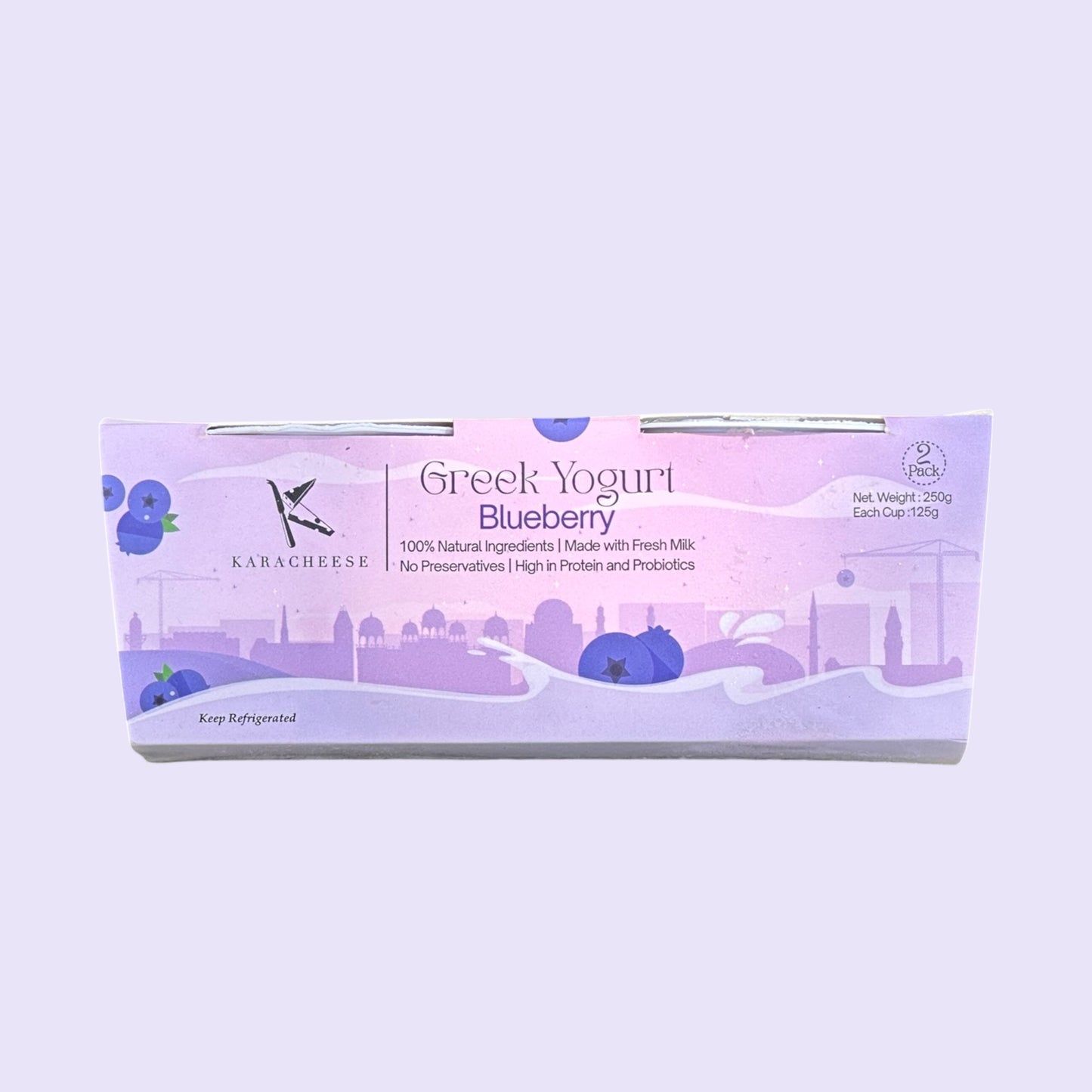 Blueberry Greek Yogurt
