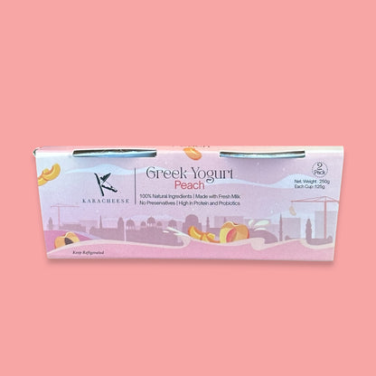 Peach Greek Yogurt