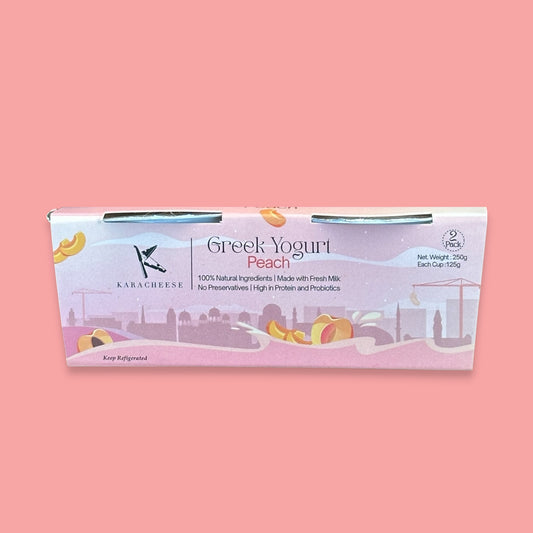 Peach Greek Yogurt
