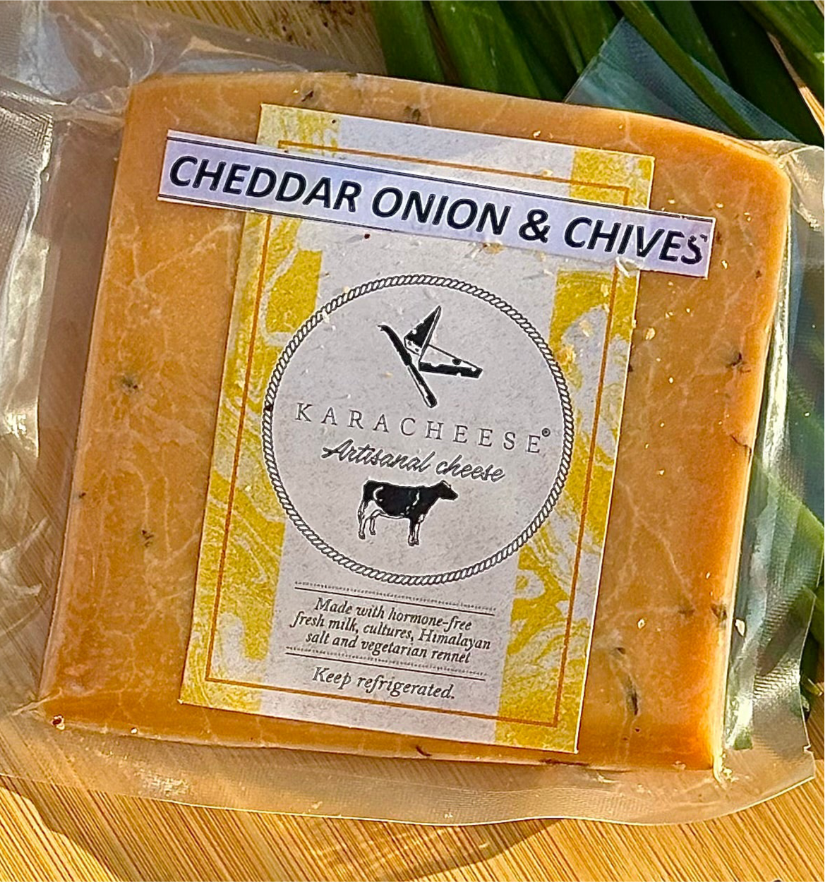 Cheddar with Onion & Chives